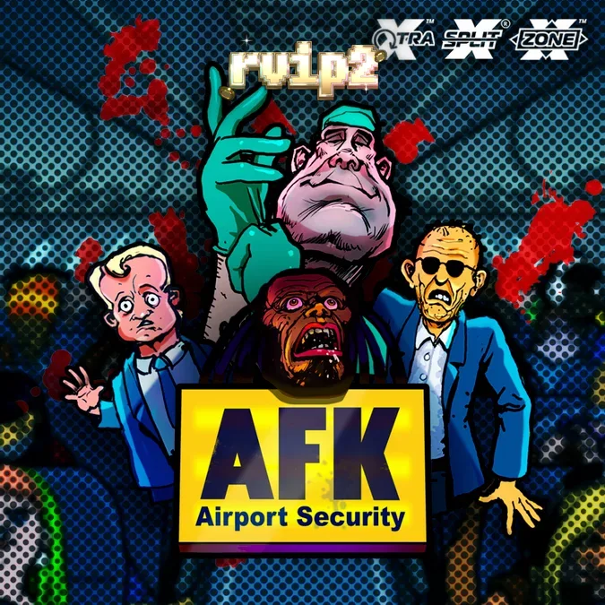 Tampilan visual slot AFK Airport Security dengan tema bandara yang penuh aksi.